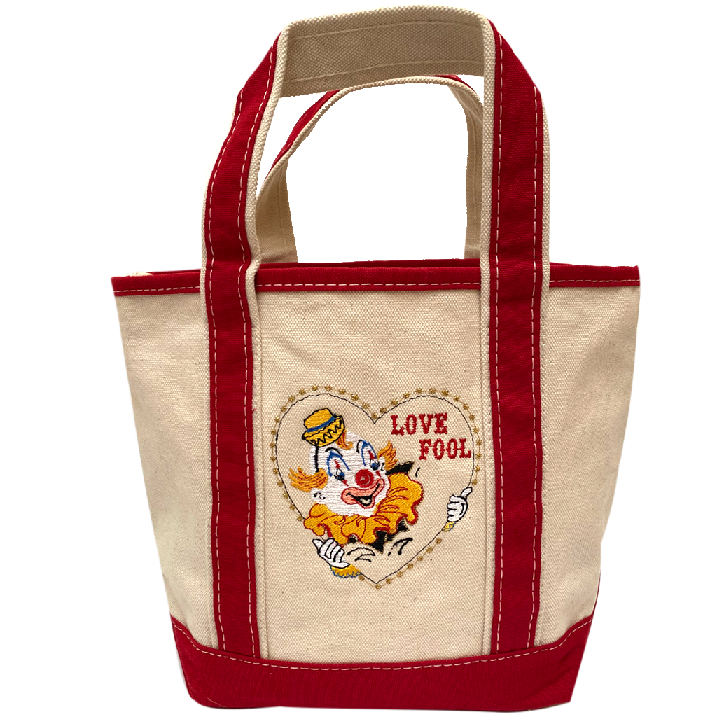 Love Fool mini Canvas Tote Bag