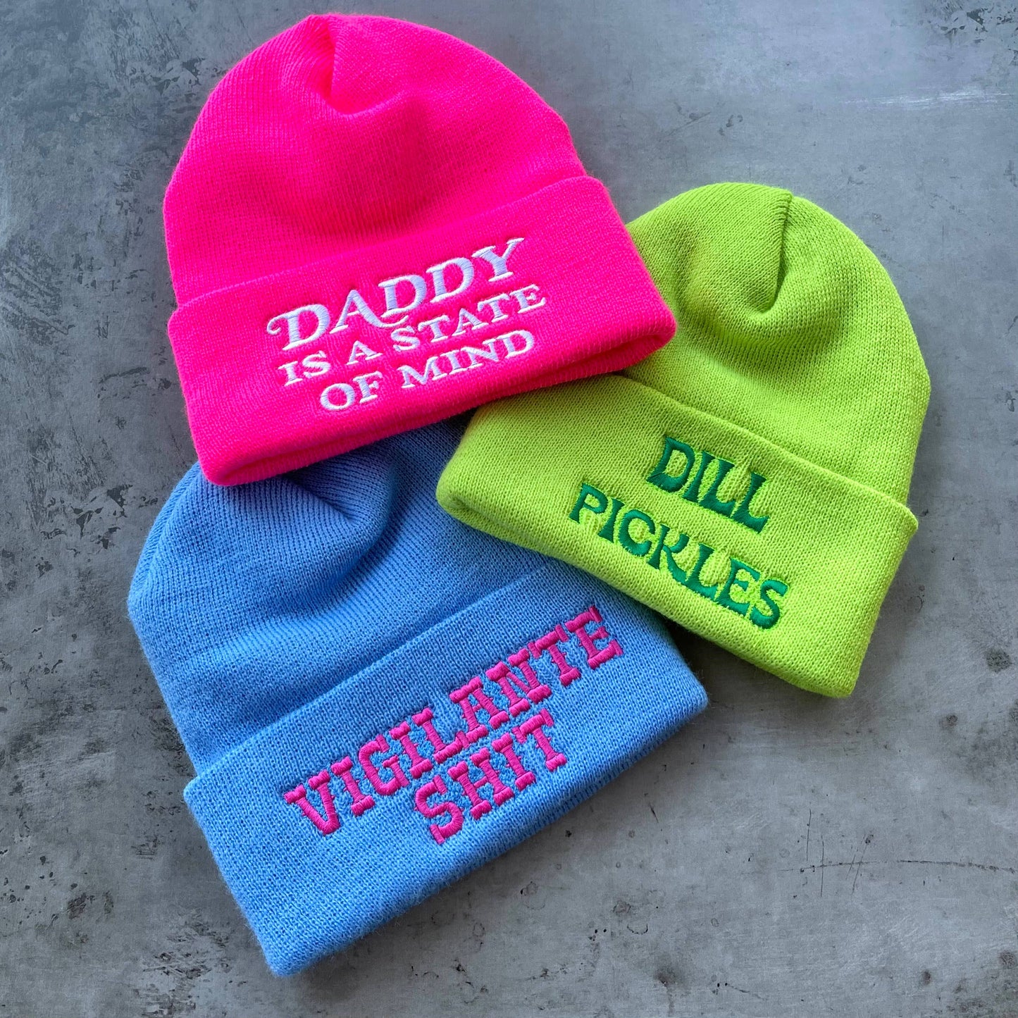 Daddy is state of Mind beanie