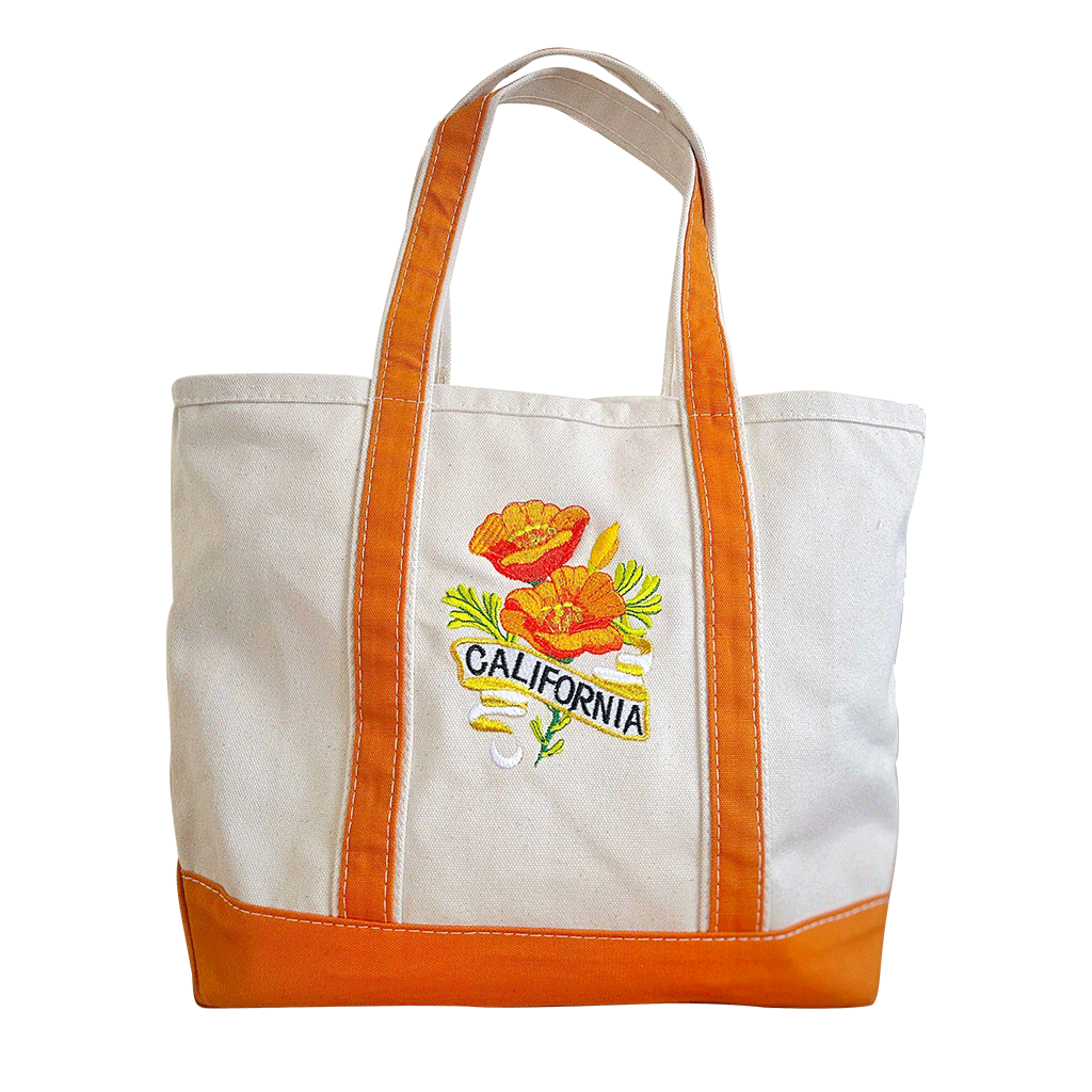 Patch Ya Later BiG Canvas Tote Bags Vintage Inspired