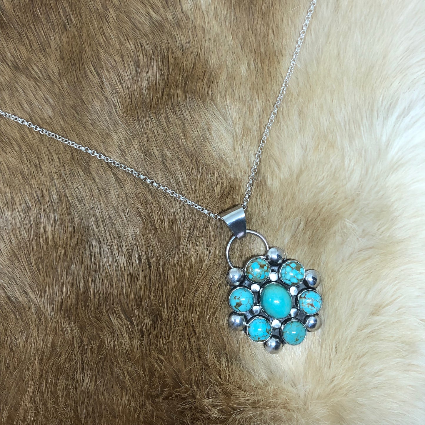 Kaleidoscope Cluster Necklace