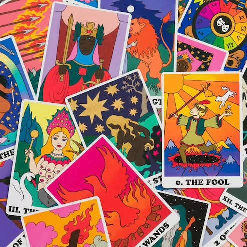 Rainbow Heart Tarot