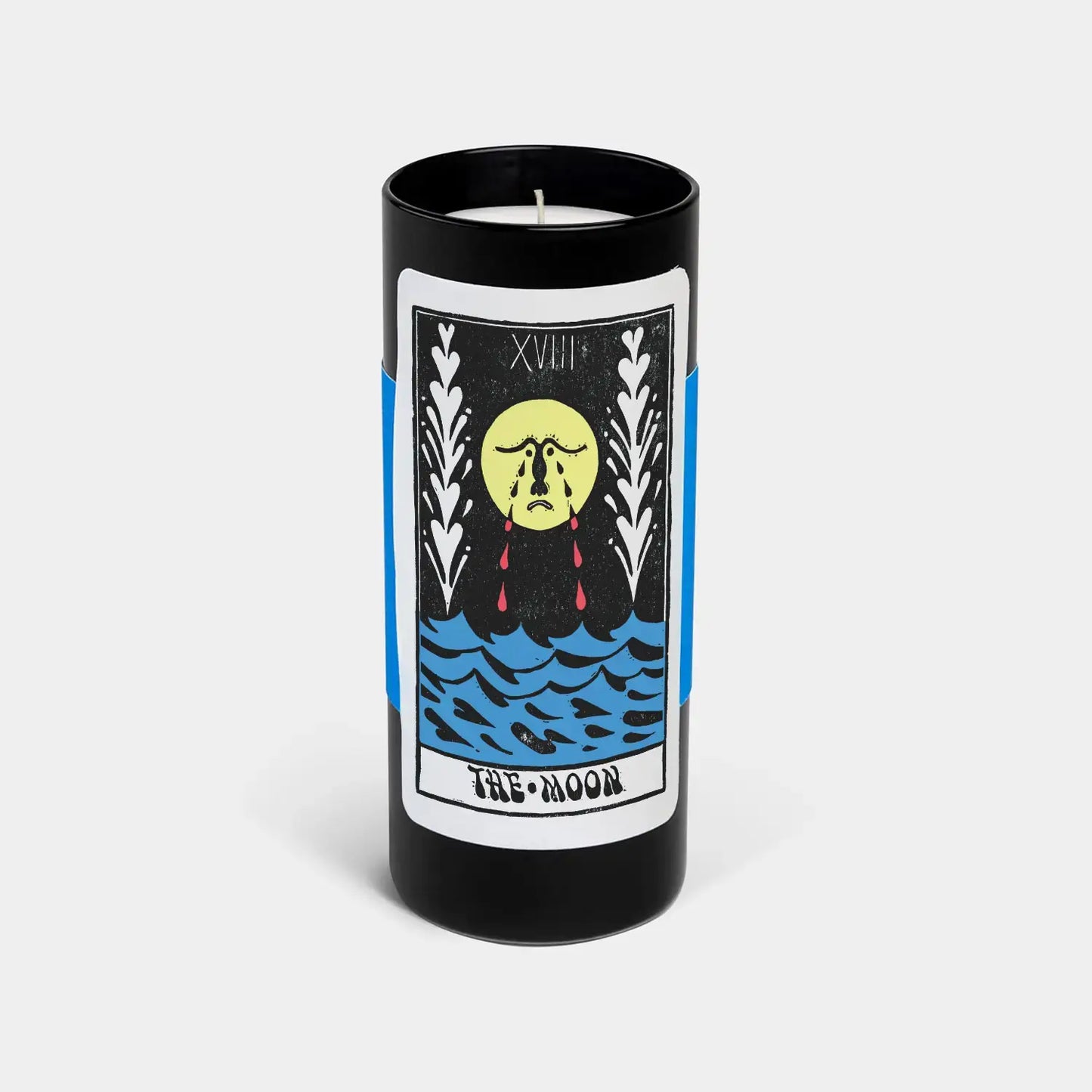 Tarot The Moon Candle - 6" Tall & 60 Hr Burn, Scented