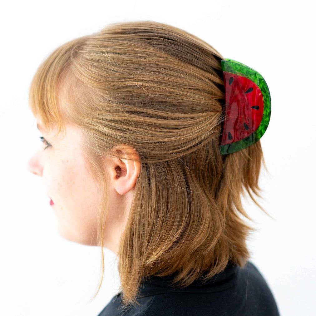 Watermelon Hair Claw