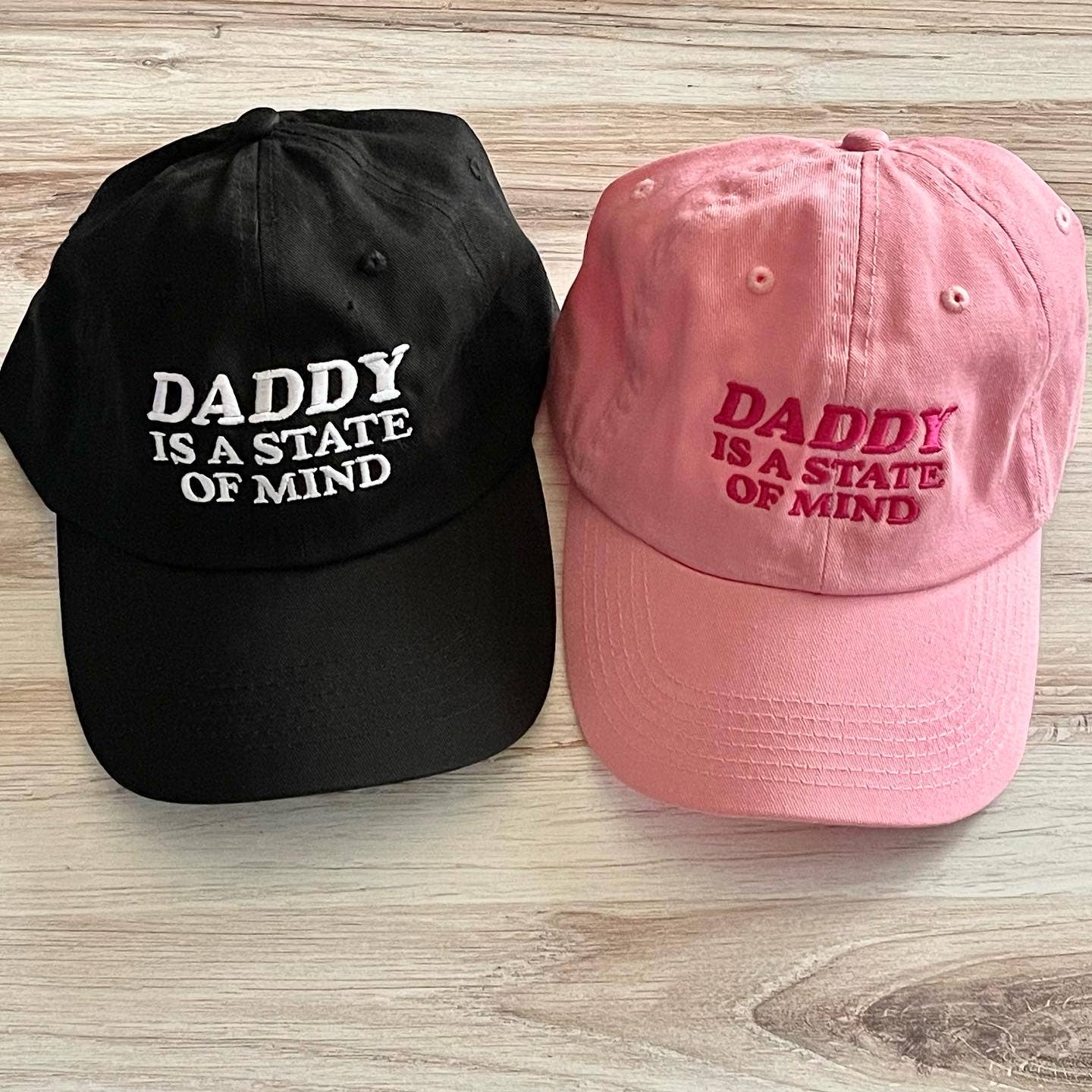 DADDY IS A STATE OF MIND PINK HAT