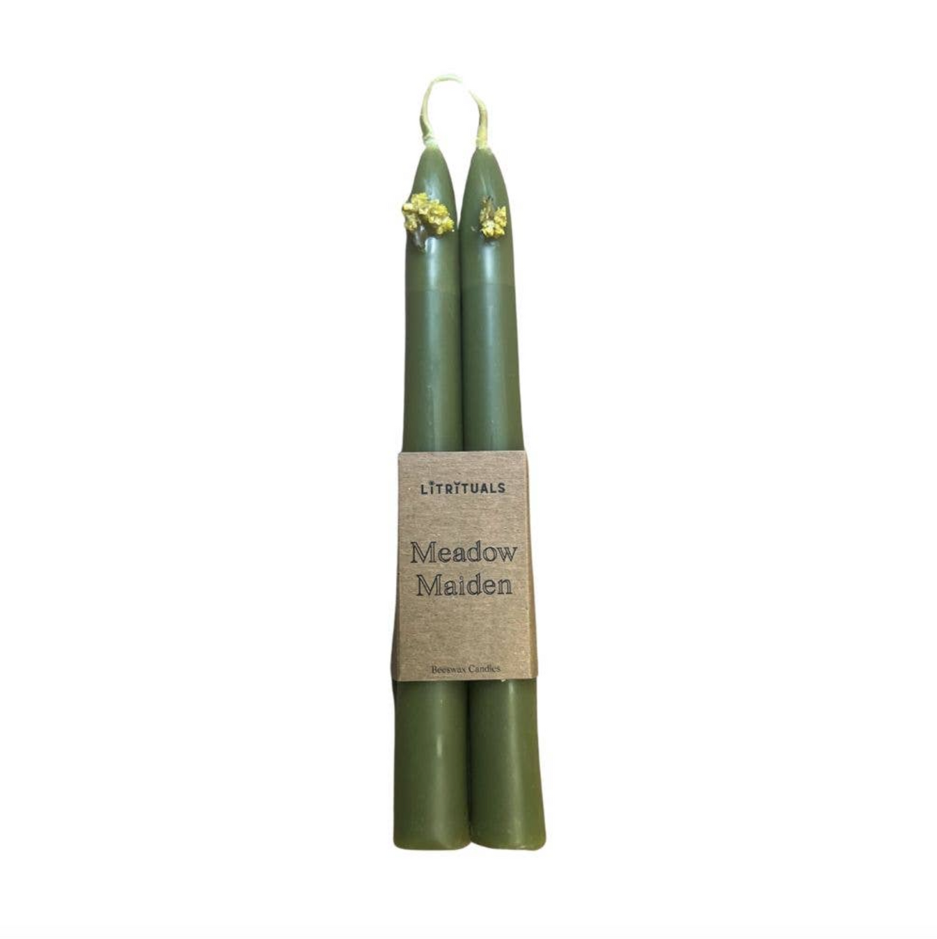 Lit Rituals Beeswax Taper Candles – The Sunshine Prophecy